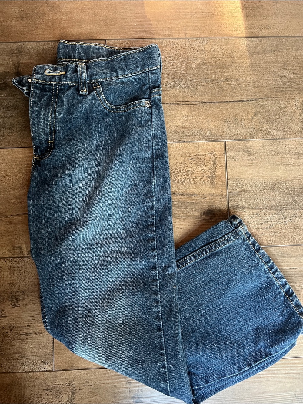 Wrangler Kids Dark Blue Denim Jeans